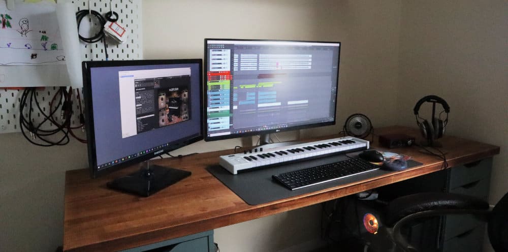 My Home  Studio Setup For Music Production Tutorials 